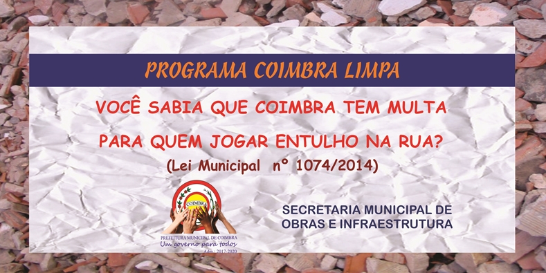 Programa Coimbra Limpa - site 1