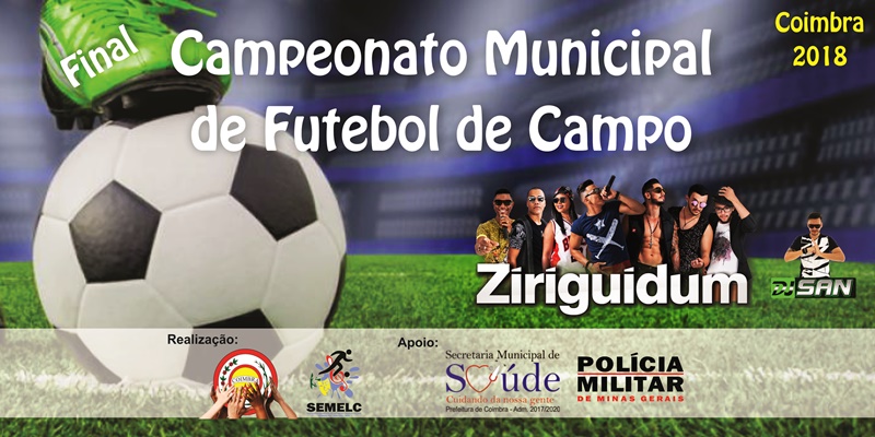 Cartaz Final - Campeonato futebol - Site