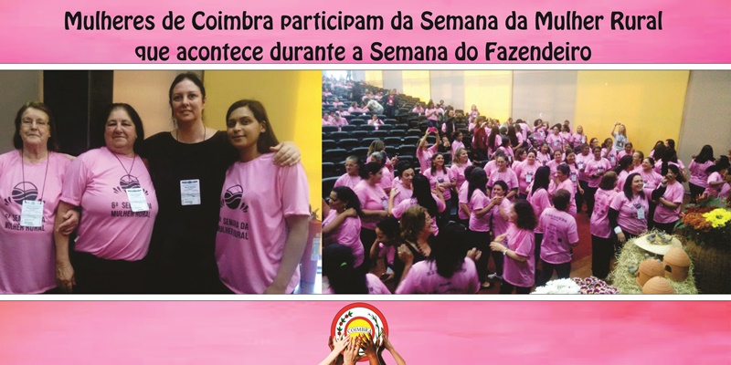 Mulheres de Coimbra participam da Semana da Mulher Rural